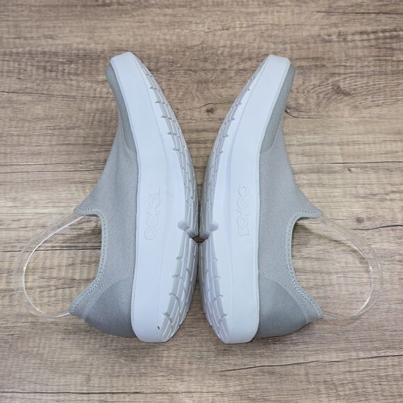 OOFOS OOmg Eezee Low Women's Size 8.5 Gray White Recovery Shoes (7012022-7) - Picture 6 of 9